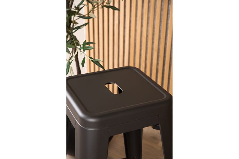 Baarituoli Tempe - Tummanharmaa - Huonekalut - Tuoli & nojatuoli - Baarituoli