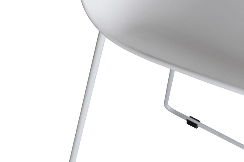 Baarituoli Wave - Valkoinen/Valkoinen - Huonekalut - Tuoli & nojatuoli - Baarituoli