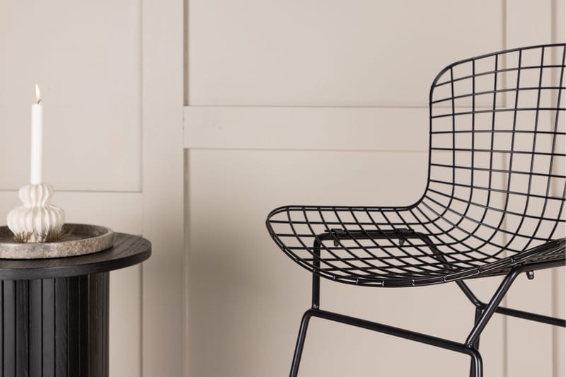 Baarituoli Yuma Musta - Venture Home - Huonekalut - Tuoli & nojatuoli - Baarituoli