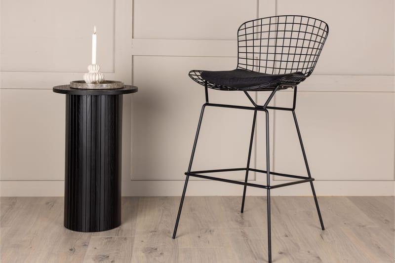 Baarituoli Yuma Musta - Venture Home - Huonekalut - Tuoli & nojatuoli - Baarituoli