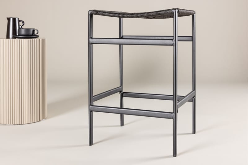 Polly Baarijakkara 66 cm - Musta - Huonekalut - Tuoli & nojatuoli - Baarituoli