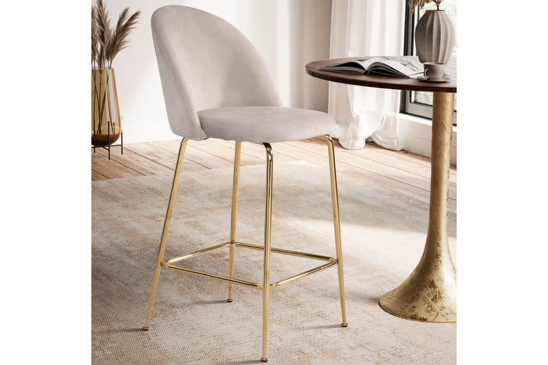 Babbi Baarituoli 102 cm - Beige - Huonekalut - Tuoli & nojatuoli - Baarituoli