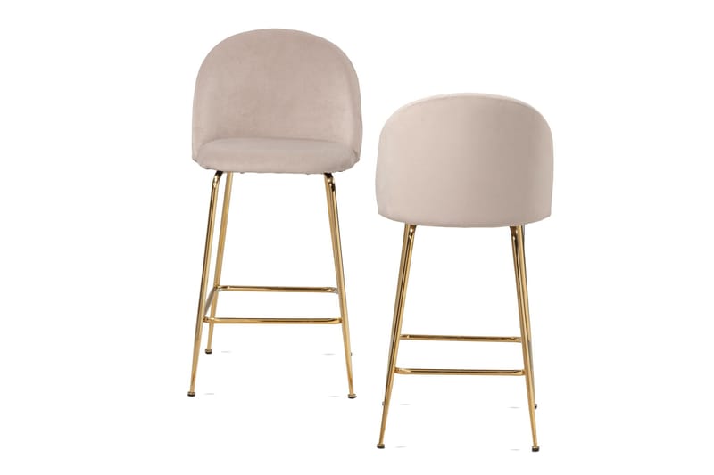 Babbi Baarituoli 102 cm - Beige - Huonekalut - Tuoli & nojatuoli - Baarituoli