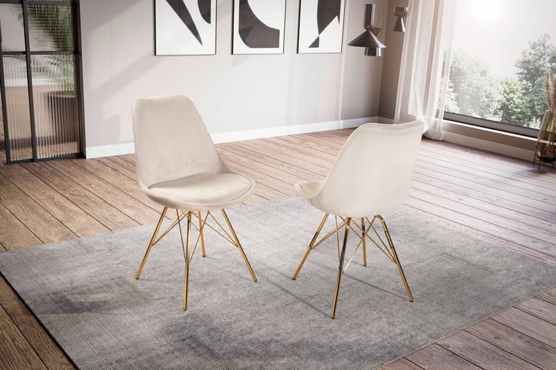 Badoni Käsinojatuoli - Beige - Huonekalut - Tuoli & nojatuoli - Ruokapöydän tuolit