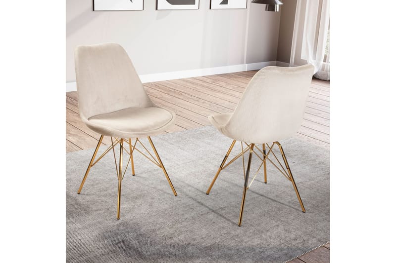 Badoni Käsinojatuoli - Beige - Huonekalut - Tuoli & nojatuoli - Ruokapöydän tuolit