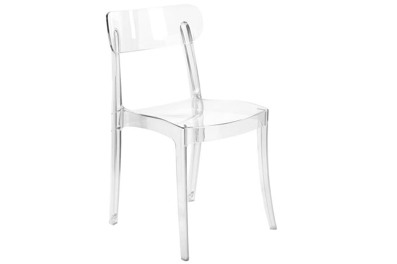 Bankettstol Beliani Covington set om 2 Transparent - Huonekalut - Tuoli & nojatuoli - Ruokapöydän tuolit