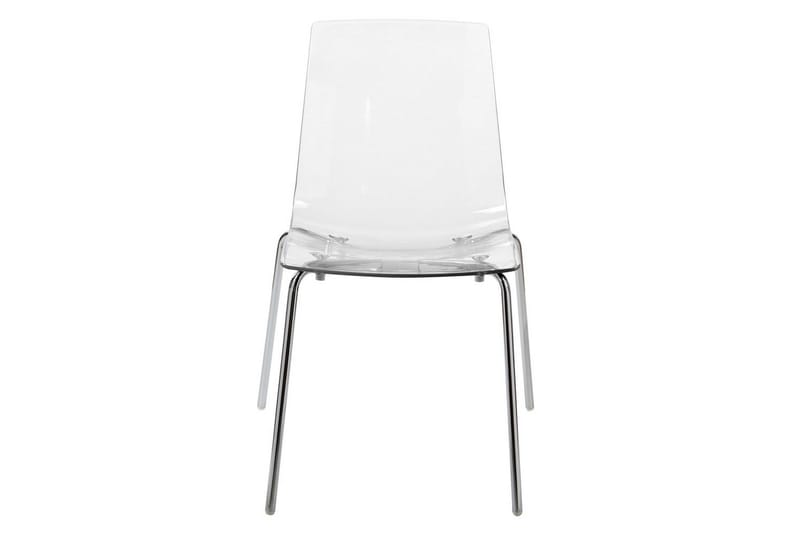 Bankettstol Beliani Silerton set om 2 Transparent - Huonekalut - Tuoli & nojatuoli - Ruokapöydän tuolit