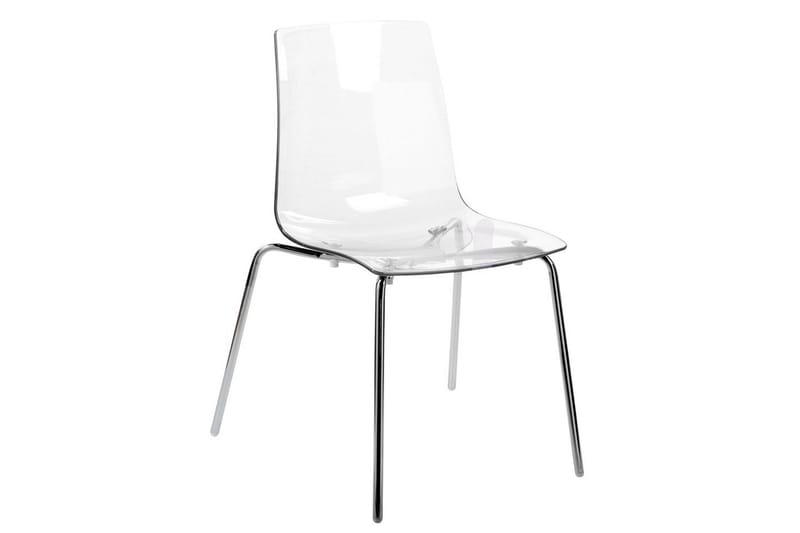 Bankettstol Beliani Silerton set om 2 Transparent - Huonekalut - Tuoli & nojatuoli - Ruokapöydän tuolit