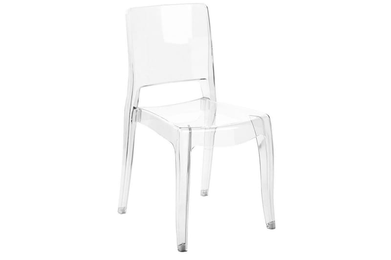 Bankettstol Beliani Westbridge set om 2 Transparent - Huonekalut - Tuoli & nojatuoli - Ruokapöydän tuolit