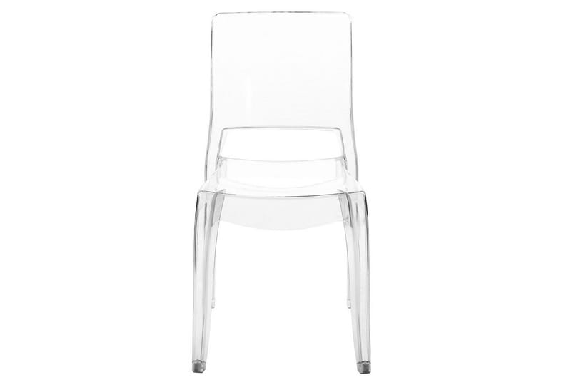 Bankettstol Beliani Westbridge set om 2 Transparent - Huonekalut - Tuoli & nojatuoli - Ruokapöydän tuolit
