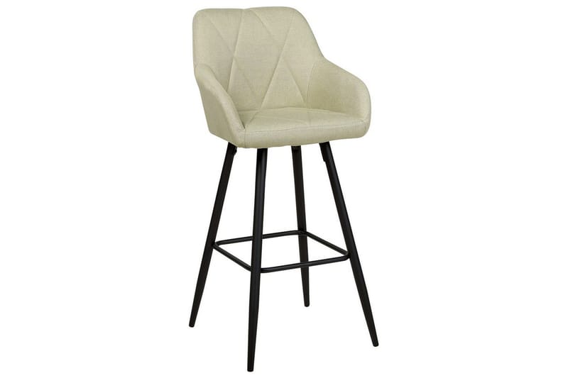 Barstol Beliani Darien set om 2 Grön-Svart Light green - Huonekalut - Tuoli & nojatuoli - Baarituoli