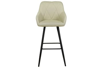 Barstol Beliani Darien set om 2 Grön-Svart Light green - Huonekalut - Tuoli & nojatuoli - Baarituoli
