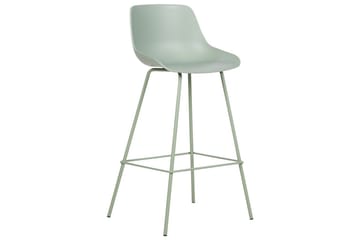 Barstol Beliani Emmet set om 2 Grön Light green - Huonekalut - Tuoli & nojatuoli - Baarituoli