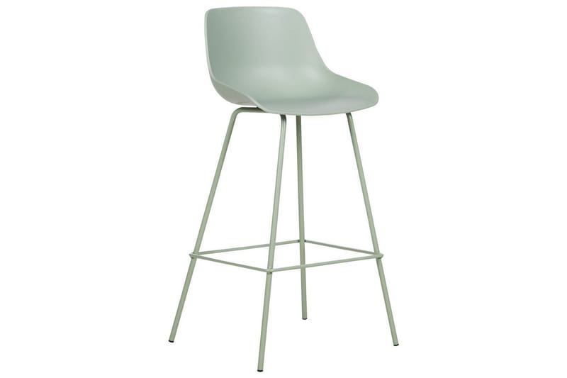 Barstol Beliani Emmet set om 2 Grön Light green - Huonekalut - Tuoli & nojatuoli - Baarituoli