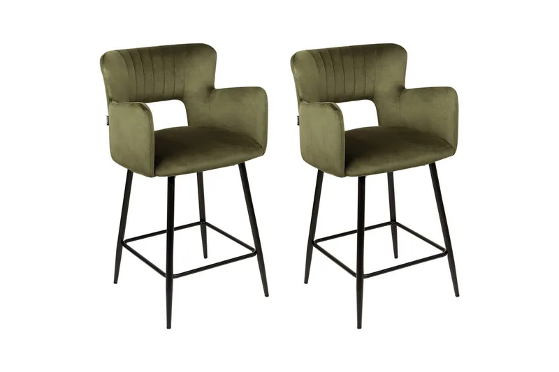 Barstol Beliani Sanilac set om 2 Blå-Svart Olive green VALUE_MISSING_18023, undefined
