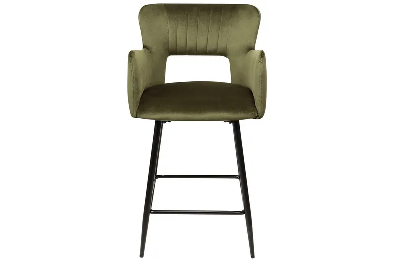 Barstol Beliani Sanilac set om 2 Blå-Svart Olive green VALUE_MISSING_18023 - Huonekalut - Tuoli & nojatuoli - Baarituoli