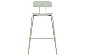Barstol Beliani Sibley set om 2 Grön Light green - Huonekalut - Tuoli & nojatuoli - Baarituoli