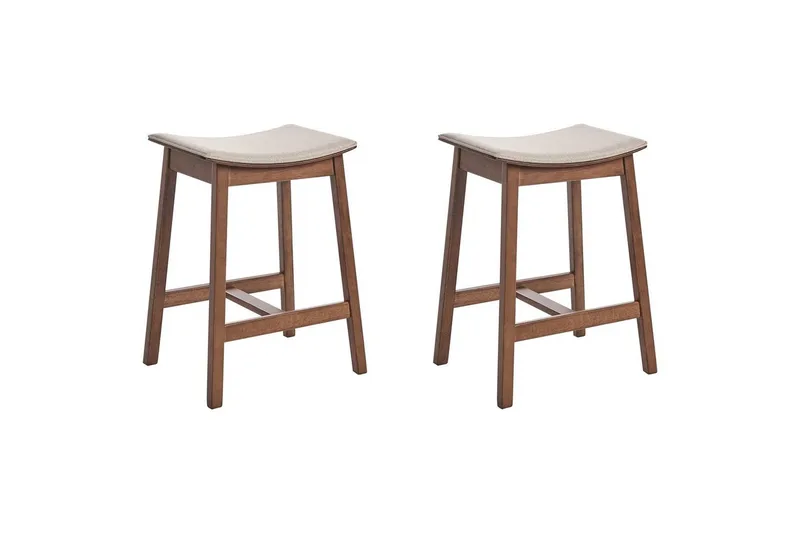 Barstol Dixon set om 2 Beige, undefined