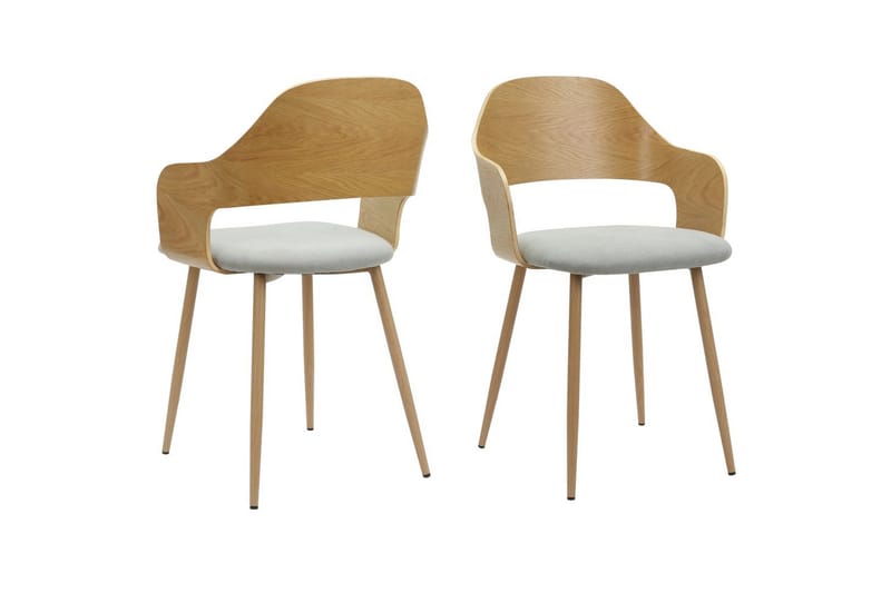 Belle Käsinojatuoli - Harmaa - Huonekalut - Tuoli & nojatuoli - Ruokapöydän tuolit