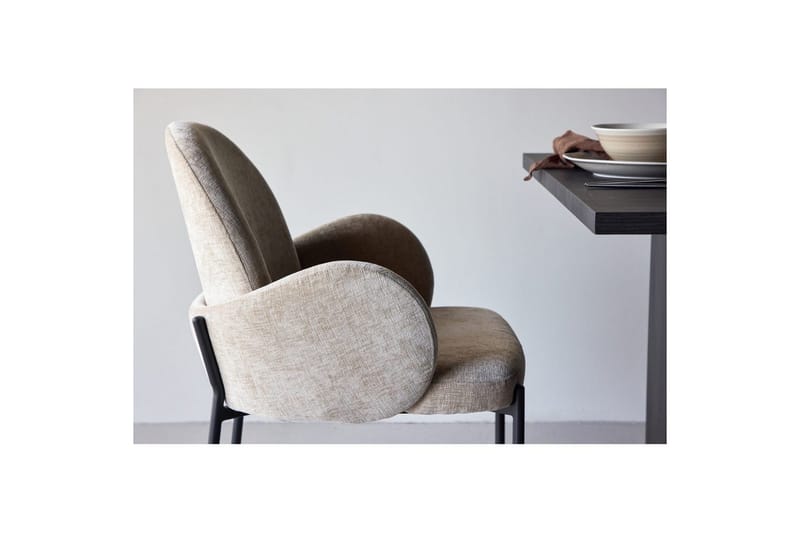 Bloom Ruokapöydän Tuoli - Beige - Huonekalut - Tuoli & nojatuoli - Ruokapöydän tuolit