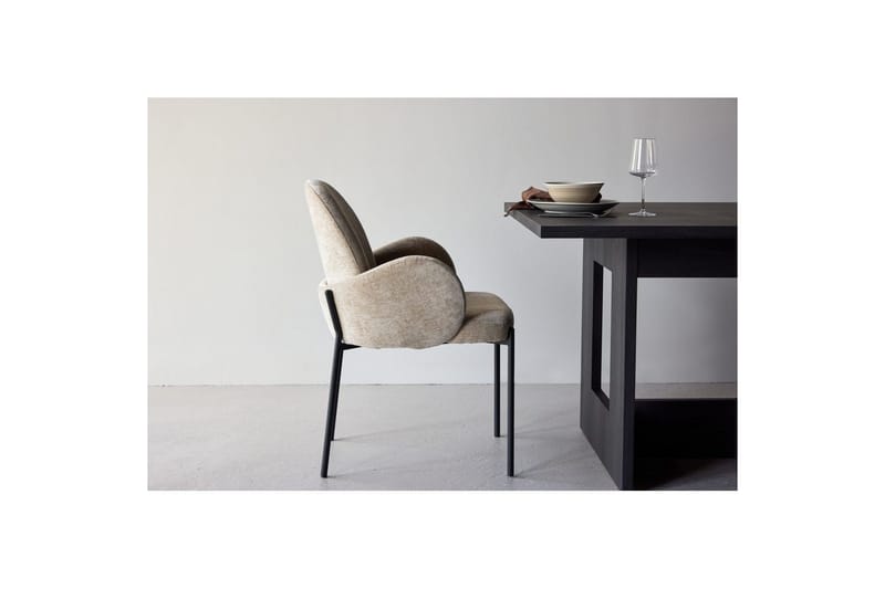 Bloom Ruokapöydän Tuoli - Beige - Huonekalut - Tuoli & nojatuoli - Ruokapöydän tuolit