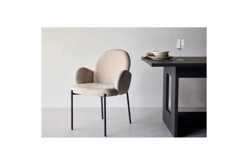 Bloom Ruokapöydän Tuoli - Beige - Huonekalut - Tuoli & nojatuoli - Ruokapöydän tuolit