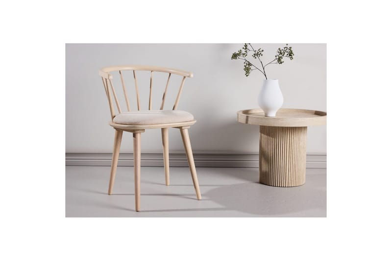 Bobby-ruokatuoli - Beige - Huonekalut - Tuoli & nojatuoli - Ruokapöydän tuolit