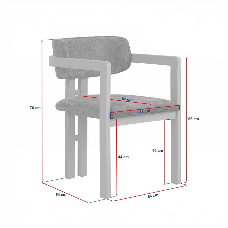 Bonavista Tuoli - ruskea ja tammi - Huonekalut - Tuoli & nojatuoli - Ruokapöydän tuolit
