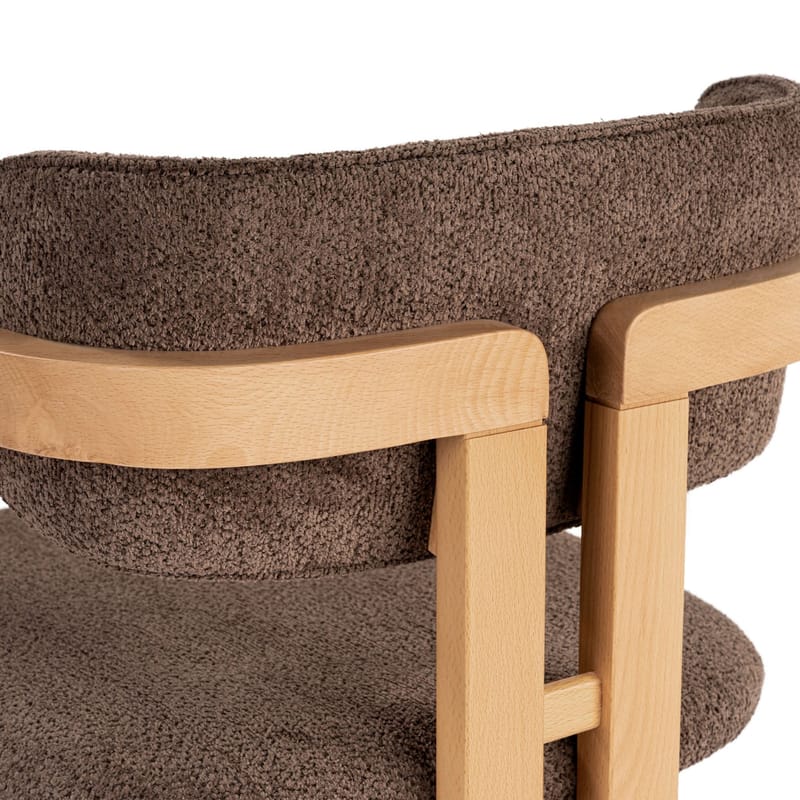 Bonavista Tuoli - ruskea ja tammi - Huonekalut - Tuoli & nojatuoli - Ruokapöydän tuolit