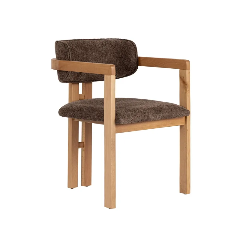 Bonavista Tuoli - ruskea ja tammi - Huonekalut - Tuoli & nojatuoli - Ruokapöydän tuolit