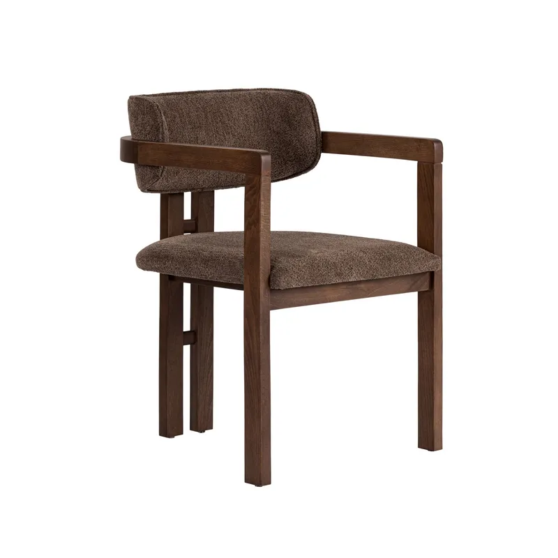 Bonavista Tuoli - ruskea ja tumma pähkinä - Huonekalut - Tuoli & nojatuoli - Ruokapöydän tuolit