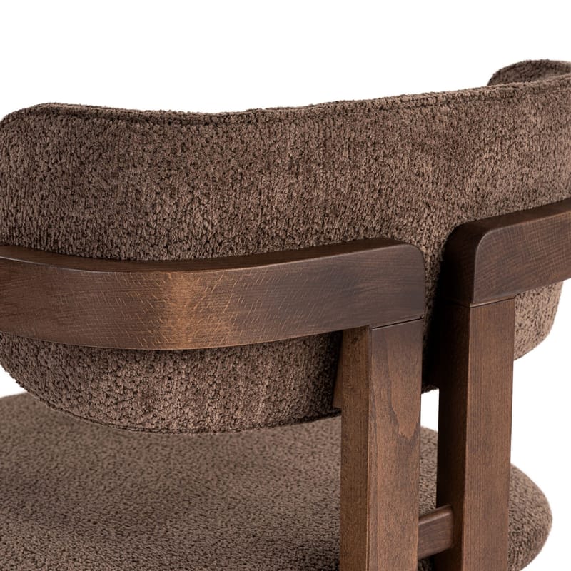 Bonavista Tuoli - ruskea ja tumma pähkinä - Huonekalut - Tuoli & nojatuoli - Ruokapöydän tuolit