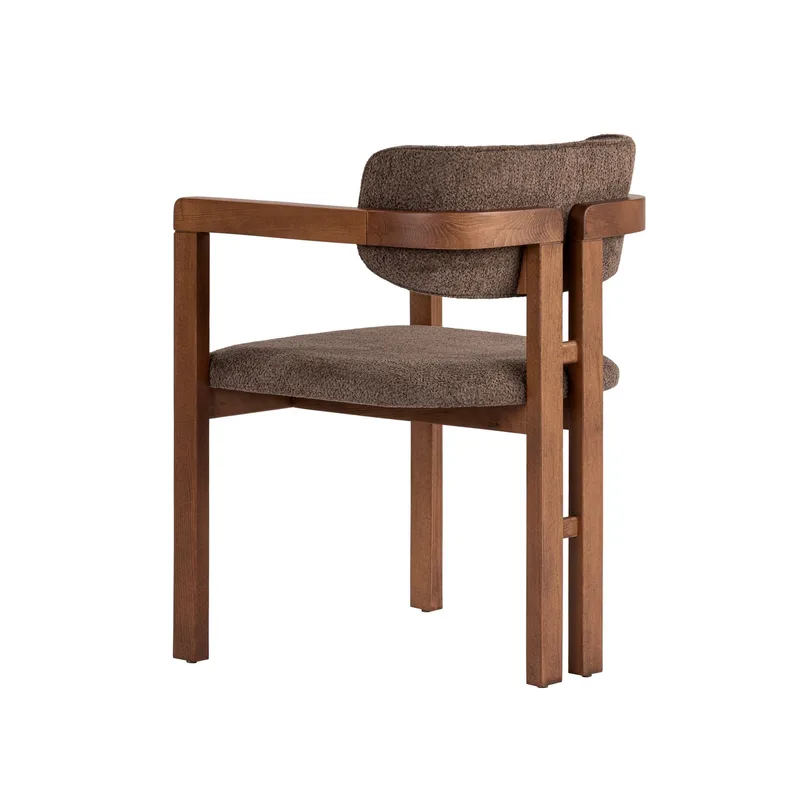 Bonavista Tuoli - ruskea ja pähkinä - Huonekalut - Tuoli & nojatuoli - Ruokapöydän tuolit