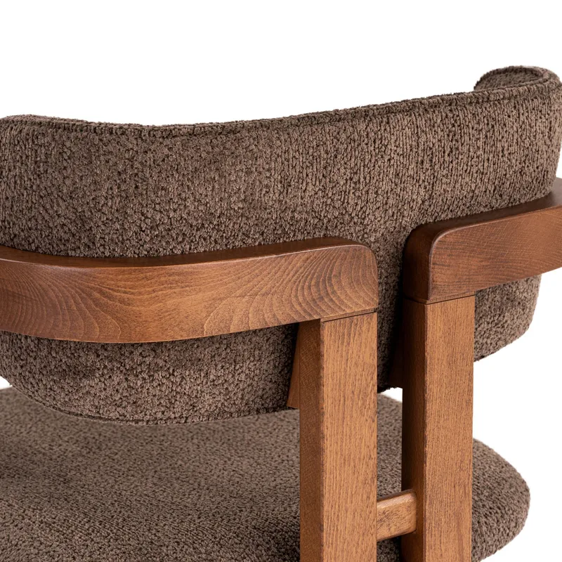 Bonavista Tuoli - ruskea ja pähkinä - Huonekalut - Tuoli & nojatuoli - Ruokapöydän tuolit