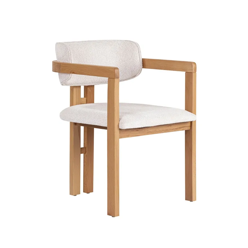 Bonavista Tuoli - valkoinen ja tammi - Huonekalut - Tuoli & nojatuoli - Ruokapöydän tuolit