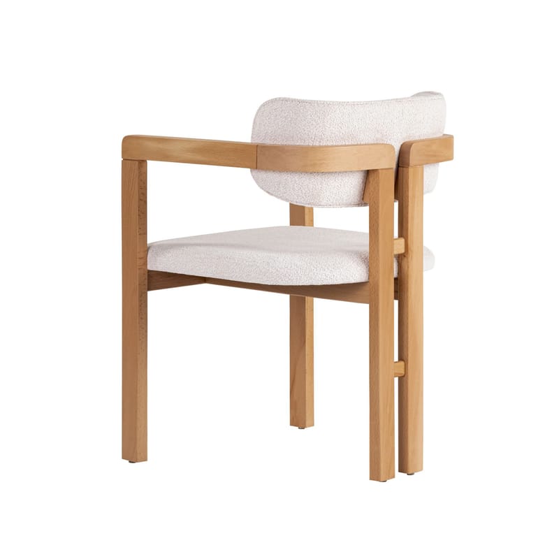 Bonavista Tuoli - valkoinen ja tammi - Huonekalut - Tuoli & nojatuoli - Ruokapöydän tuolit