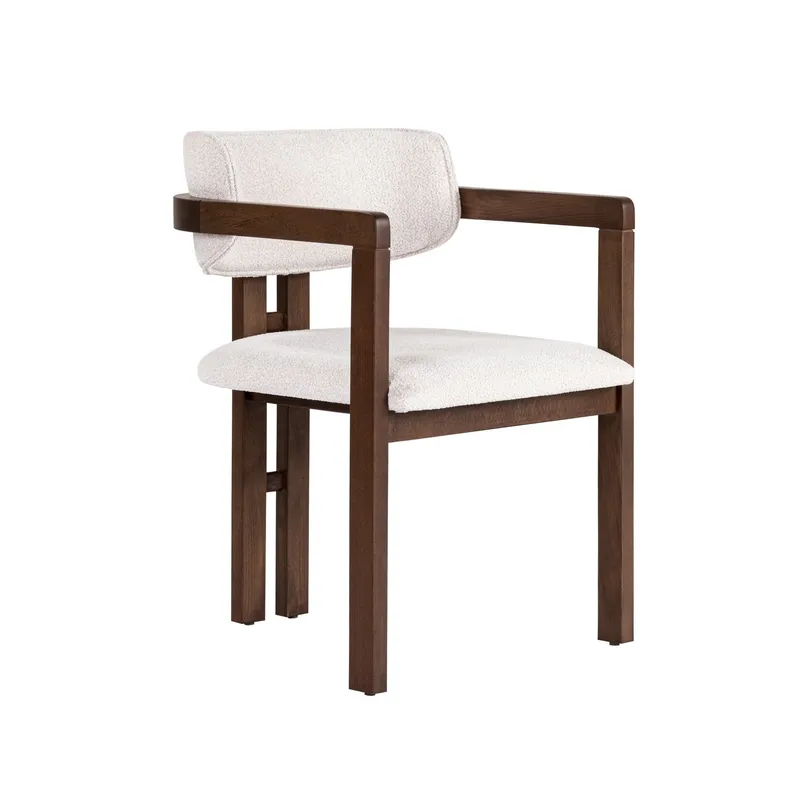 Bonavista Tuoli - valkoinen ja tumma pähkinä - Huonekalut - Tuoli & nojatuoli - Ruokapöydän tuolit