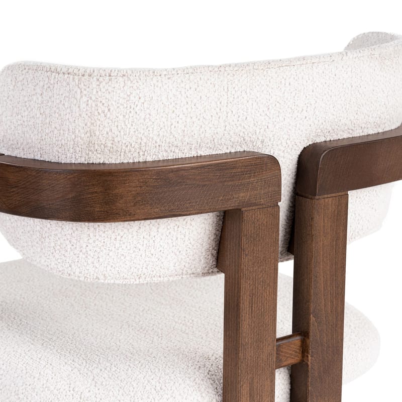Bonavista Tuoli - valkoinen ja tumma pähkinä - Huonekalut - Tuoli & nojatuoli - Ruokapöydän tuolit