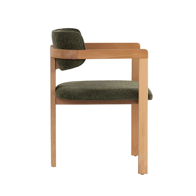 Bonavista Tuoli - vihreä ja tammi - Huonekalut - Tuoli & nojatuoli - Ruokapöydän tuolit