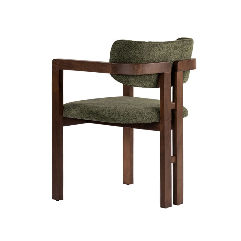 Bonavista Tuoli - vihreä ja tumma pähkinä - Huonekalut - Tuoli & nojatuoli - Ruokapöydän tuolit