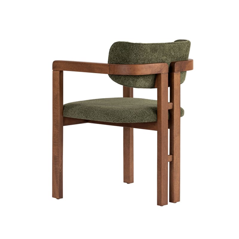 Bonavista Tuoli - vihreä ja pähkinä - Huonekalut - Tuoli & nojatuoli - Ruokapöydän tuolit