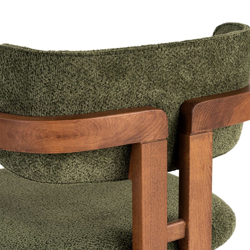 Bonavista Tuoli - vihreä ja pähkinä - Huonekalut - Tuoli & nojatuoli - Ruokapöydän tuolit