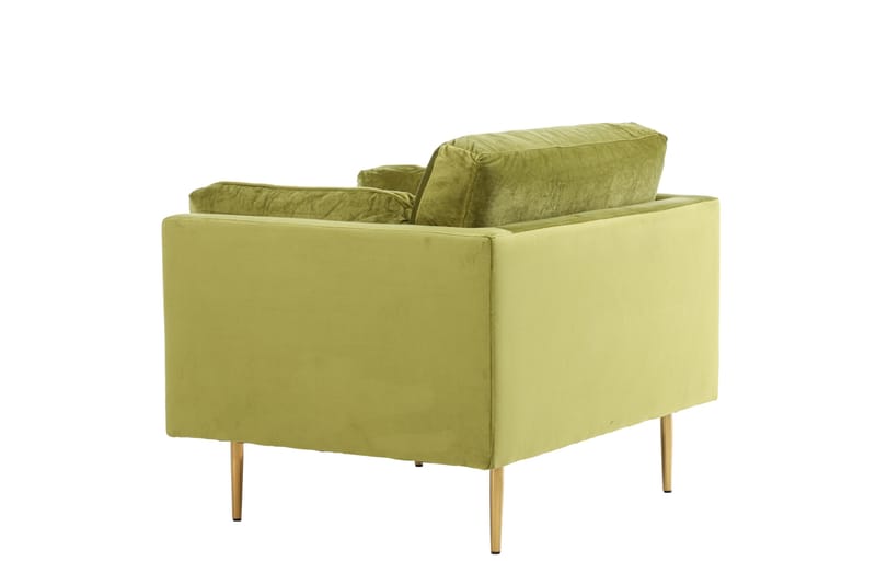 Boom Samettinojatuoli - Vihreä - Huonekalut - Tuoli & nojatuoli - Nojatuoli & lepotuoli
