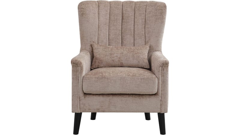 Brevalo-nojatuoli bouclé-kankaalla - Biscuit - Huonekalut - Tuoli & nojatuoli - Nojatuoli & lepotuoli