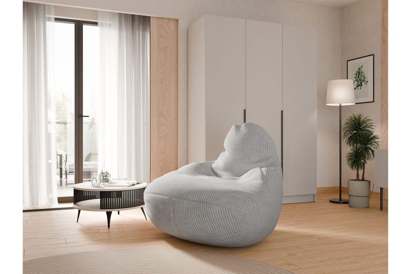 Buzzie Beanbag 85 cm 120x - Harmaa - Huonekalut - Tuoli & nojatuoli - Säkkituoli