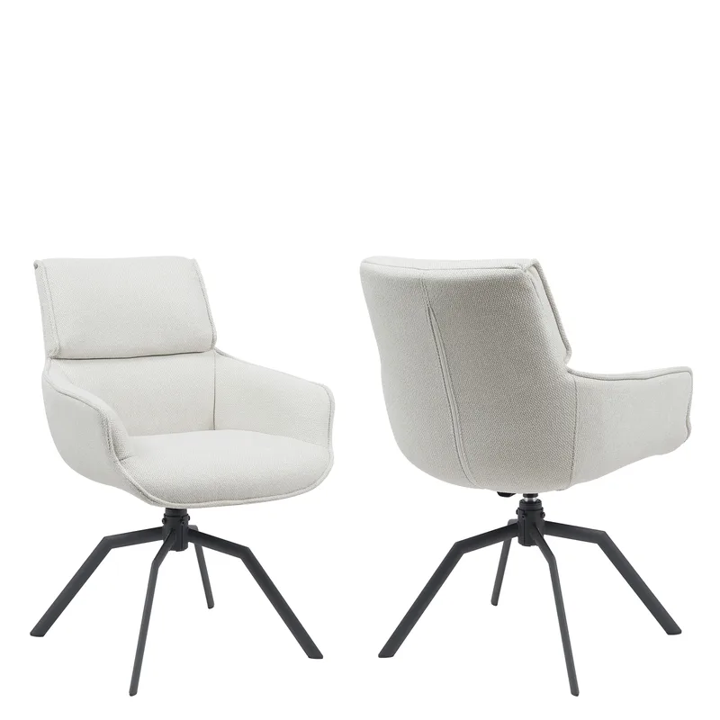 Calrosen Työtuoli 2-pakkaus, Beige