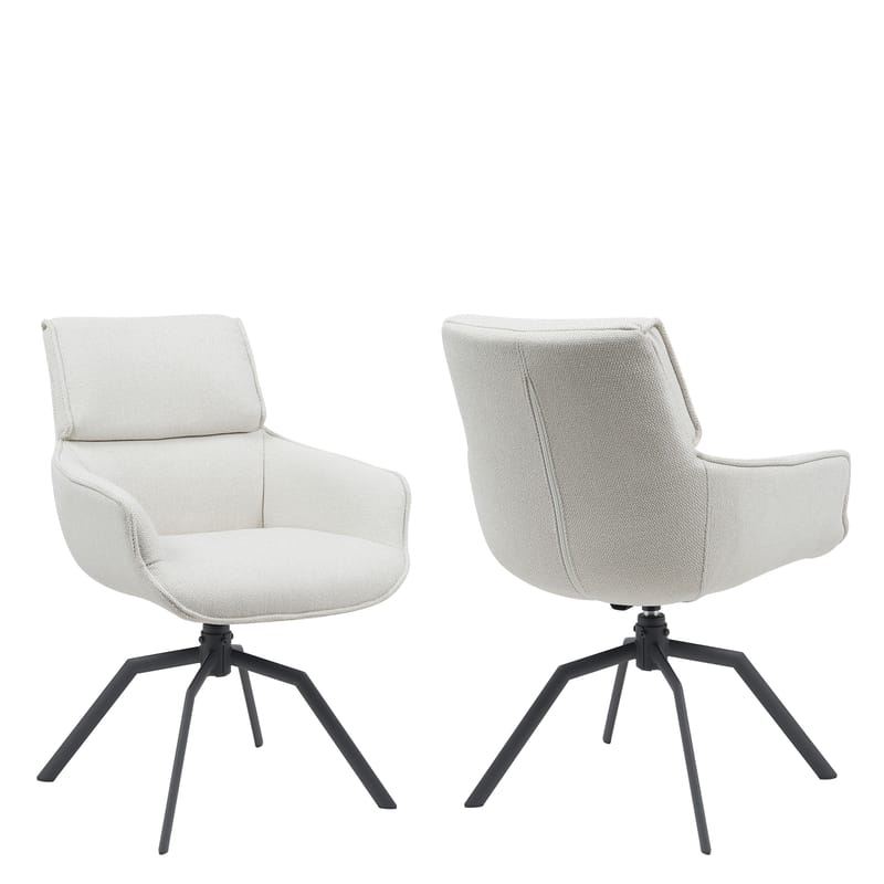 Calrosen Työtuoli 2-pakkaus - Beige - Huonekalut - Tuoli & nojatuoli - Työtuolit