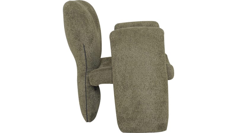 Calvero nojatuoli kankaalla - Vihreä - Huonekalut - Tuoli & nojatuoli - Nojatuoli & lepotuoli