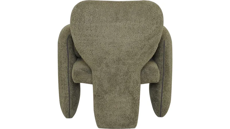 Calvero nojatuoli kankaalla - Vihreä - Huonekalut - Tuoli & nojatuoli - Nojatuoli & lepotuoli