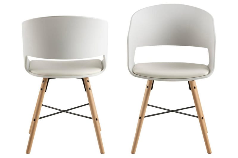Chaze Käsinojatuoli - Valkoinen - Huonekalut - Tuoli & nojatuoli - Ruokapöydän tuolit